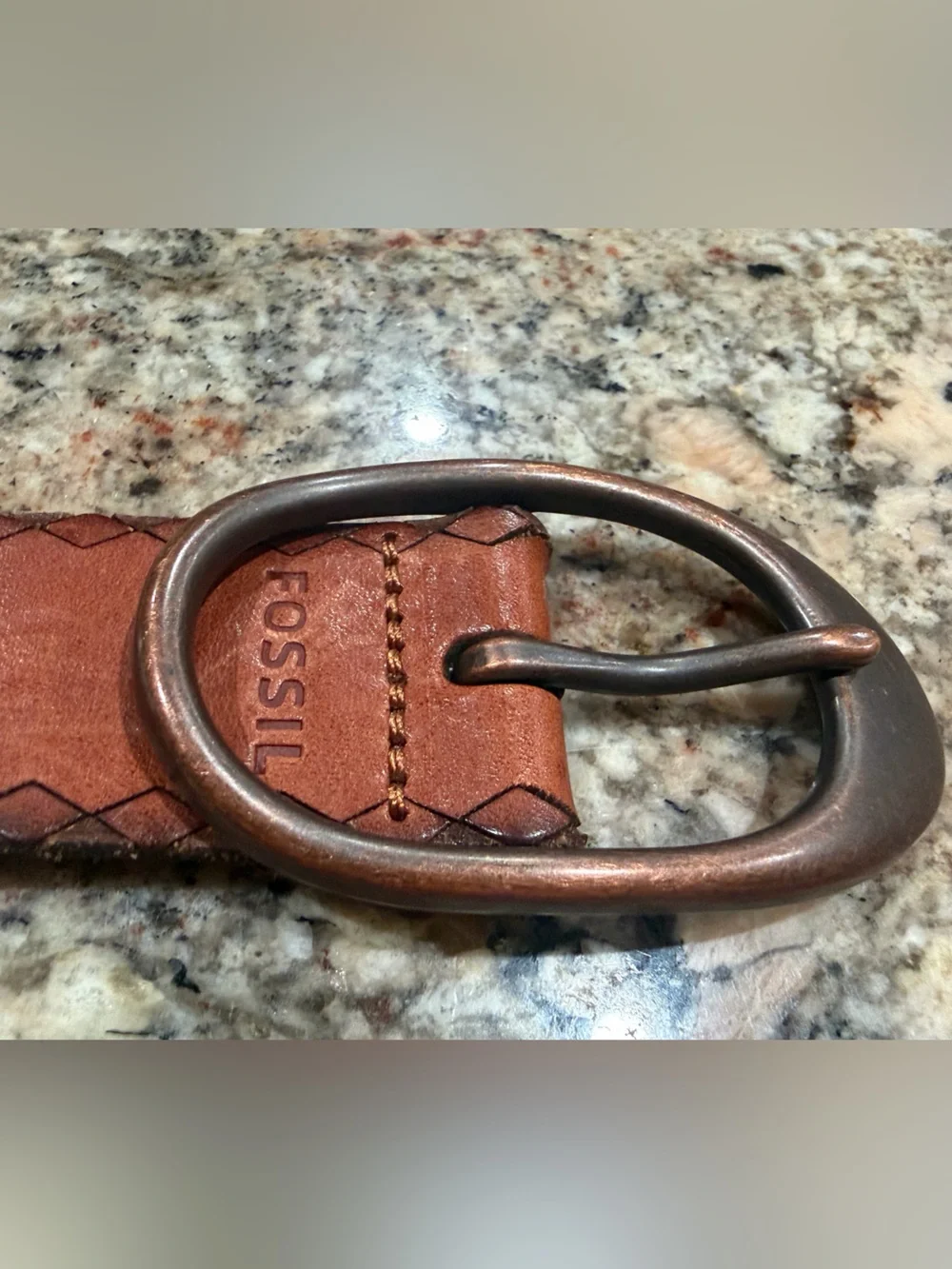 Fossil beautiful leather